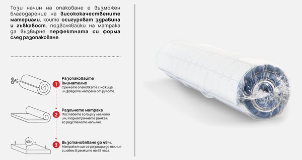 Mатрак Vita от Zymmo