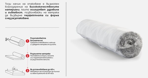 Mатрак Luma от Zymmo