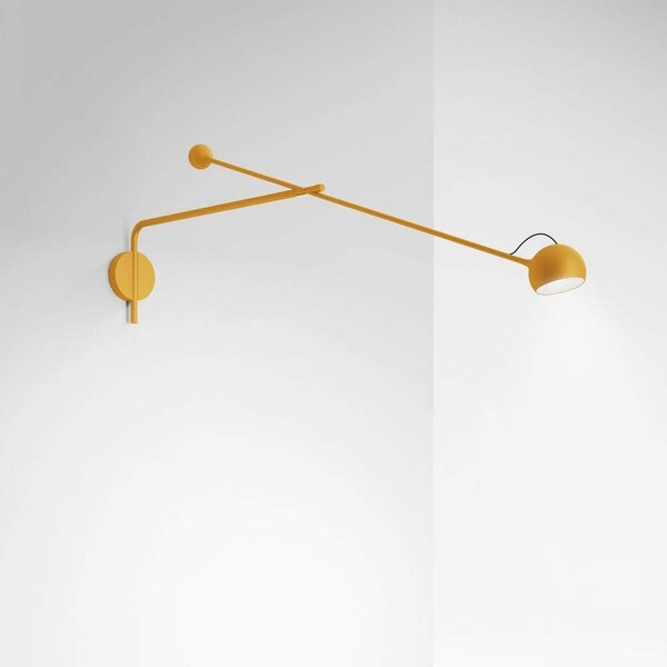 Artemide - IXA Стенна Лампа L Жълт Artemide