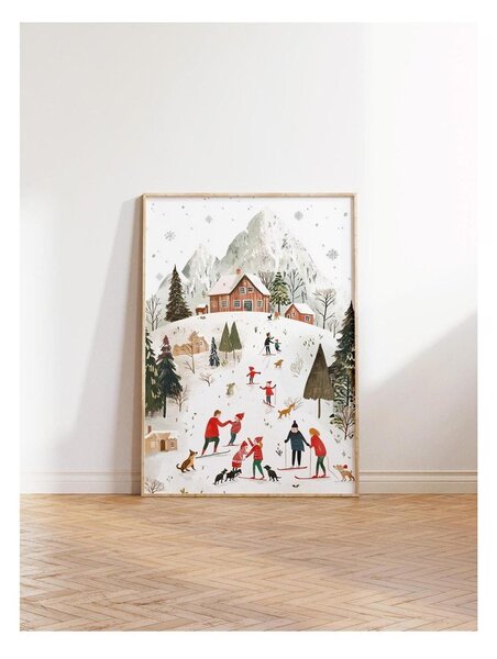 Печатна картина с включена рамка 30x40 cm – Wallity