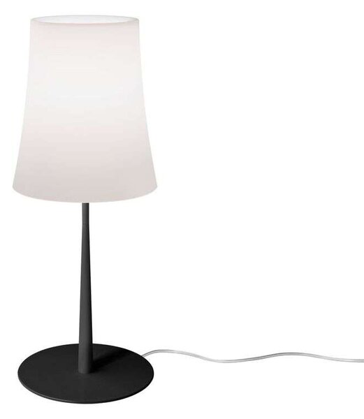 Foscarini - Birdie Easy Grande Настолна Лампа Черно Опал Foscarini