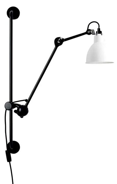 Lampe Gras - 210 Стенна Лампа Черно/Бяло Lampe Gras