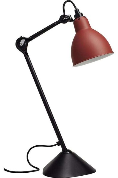 Lampe Gras - 205 Настолна Лампа Червено/Черно Lampe Gras