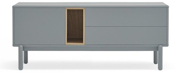 Синя/сива маса за телевизор 140x56 cm Corvo – Teulat