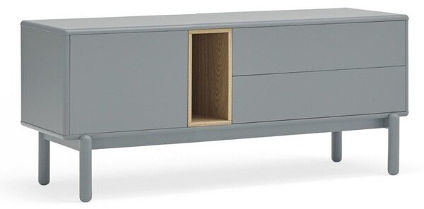 Синя/сива маса за телевизор 140x56 cm Corvo – Teulat