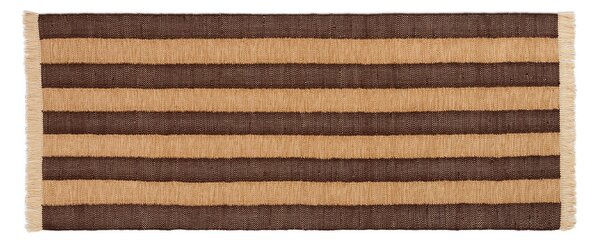 Ferm LIVING - Ives Runner 80x200 Tan/Chocolate ferm LIVING