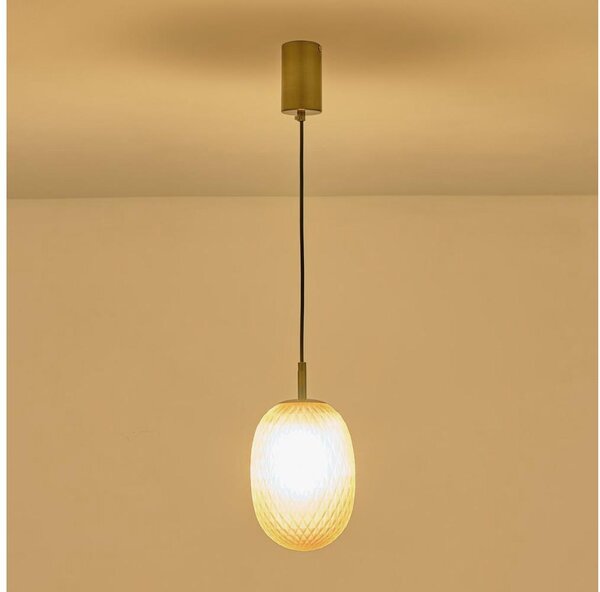 Пендел 1xE14/25W/230V бял Ø 15 см