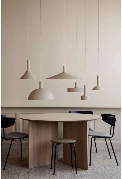 Ferm LIVING - Collect Висяща Лампа Cone Low Cashmere ferm LIVING