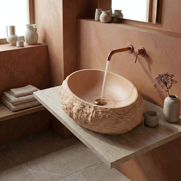 Умивалник за плот Mika Light Terracotta