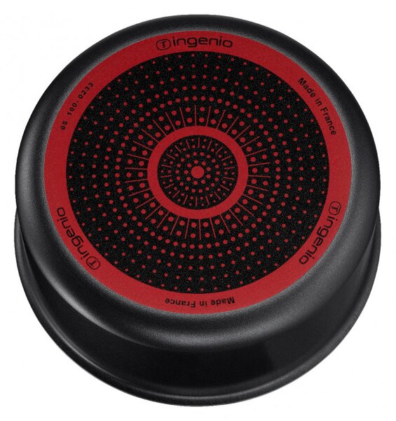 Комплект тигани Tefal Ingenio Easy Cook & Clean L1539053, 10 части, Подвижни дръжки, Незалепващо покритие, Thermo Signal, Черен