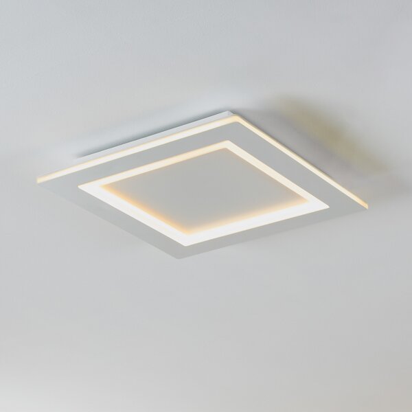 EGLO connect LED лампа за таван Padrogiano-Z, 1 светлина, 45 x cm, Затъмняване, Бял, Дневна/трапезария, Метал, Модерен