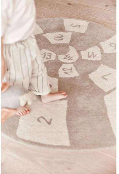 OYOY Living Design - Nautilus Hopscotch Rug Clay/Off-White OYOY Living Design