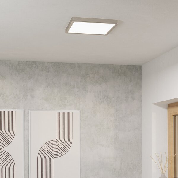 EGLO connect Smart LED лампа за монтаж Fueva 6-Z, сива, 29 см, Затъмняване, Сив, Дневна/трапезария, Пластмаса, Модерен