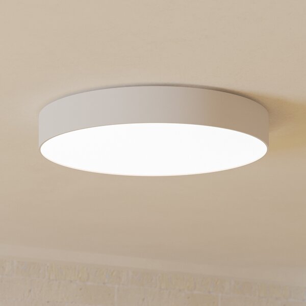 EGLO connect Smart LED таванна лампа Gallizzi-Z, бяла, Ø49cm, Затъмняване, Бял, Дневна/трапезария, Пластмаса, Модерен