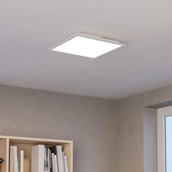 EGLO connect Smart LED таванна лампа Moradillo-Z, бяла, 39 см, Затъмняване, Бял, Дневна/трапезария, Метал, Модерен