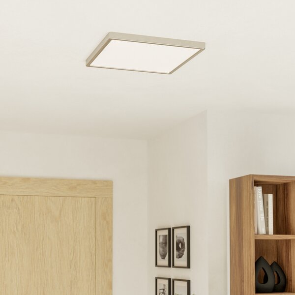 EGLO connect Смарт LED лампа за монтаж Fueva 6-Z, сива, 39 см, Затъмняване, Сив, Дневна/трапезария, Пластмаса, Модерен