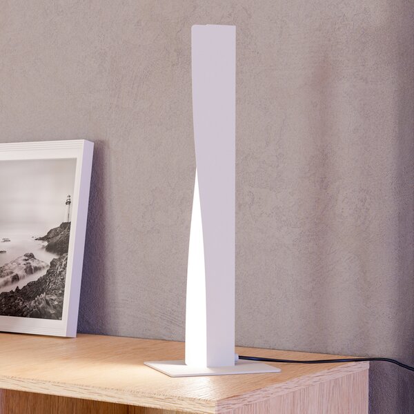 EGLO connect Smart LED настолна лампа Bolognano-Z, сива, Затъмняване, Сив, Дневна/трапезария, Алуминий, Модерен