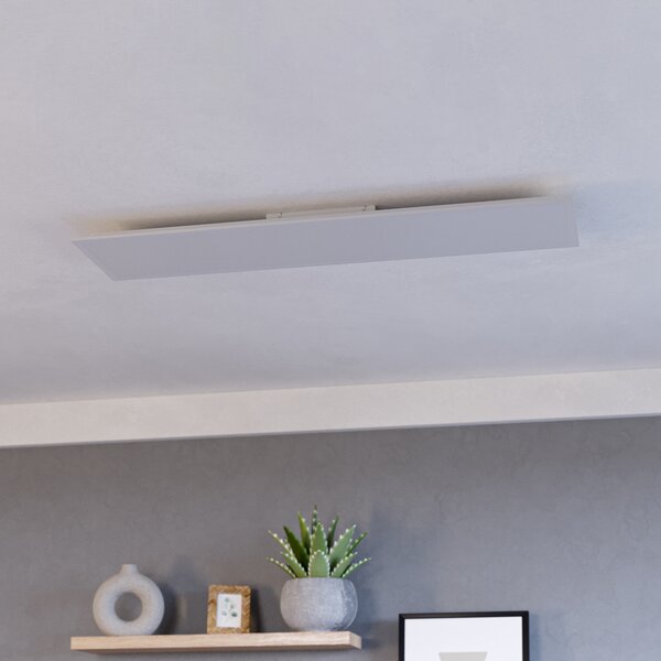 EGLO connect Smart LED таванна лампа Moradillo-Z, бяла, 29 см, Затъмняване, Бял, Дневна/трапезария, Метал, Модерен