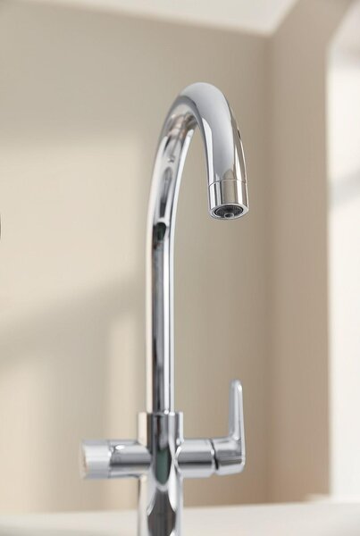 GROHE Blue Pure BauCurve Кухненски смесител + филтрираща система