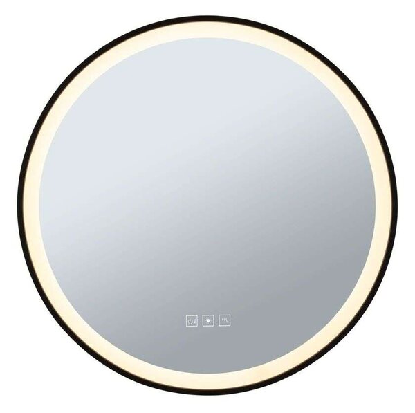 Paulmann - Mirra LED Illuminated Mirror IP44 Dim. Round Ø59 Черно/Mirror Paulmann