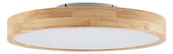 Lindby - Lanira LED Таванна Лампа Ø50 Wood Lindby