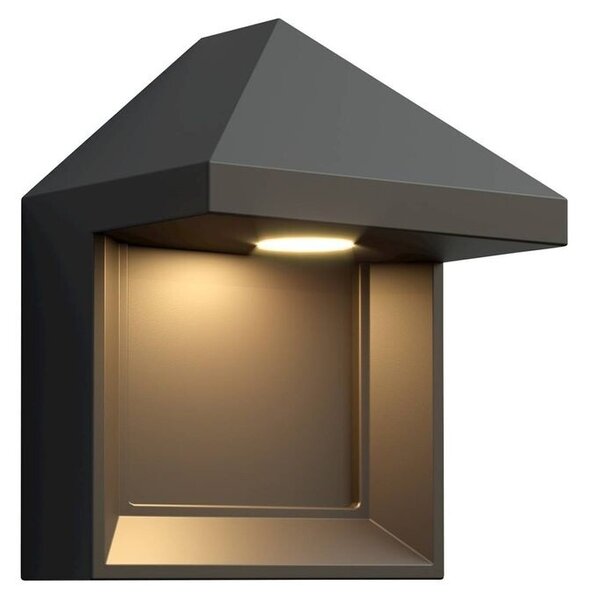 Lucande - Zalinda Outdoor Wall Lamp Dark Grey Lucande