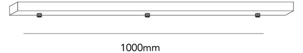 LIGHT-POINT - Таванна Лампа База L1000/3 Висящи Лампи Черно Light-Point