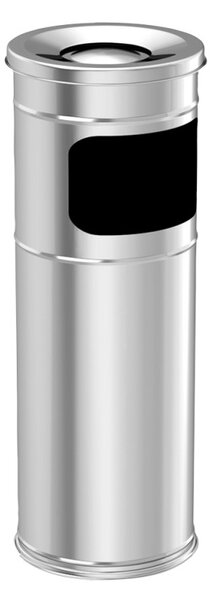 Пепелник - колона Vinoks 765400 , 60х28 см, Инокс