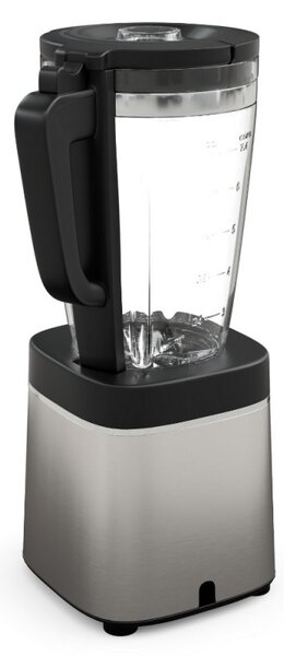 Блендер Tesla BL601BX, 1400W, Стъклена кана 1.75l, Pulse, Пасиране, Почистване, Раздробяване на лед, Безцветен/Инокс