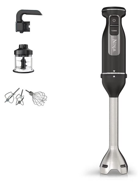 Пасатор NINJA CI100EU, 850W, 700ML, 5 Скорости, TURBO, 3 в 1, Черен