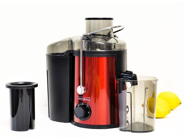 Сокоизстисквачка Royalty Line PJ-19001, 700W, 2 скорости+Pulse, 0.450 ml, Система против капене, Червен