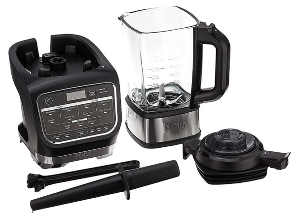 Блендер Ninja HB150EU, 1000W, 1.7 л, 10 програми, Auto-iQ, 2в1, Топлоустойчиво стъкло, Черен