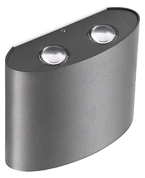 Lindby - Gatlin 4 Outdoor Wall Lamp Dark grey Lindby