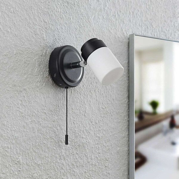 Lindby - Aikaterini Wall Lamp Black Lindby