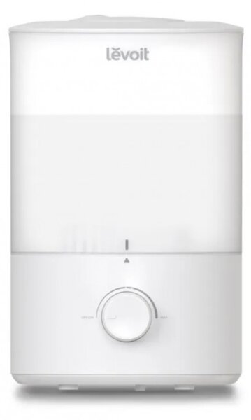 Ултразвуков овлажнител за въздух Levoit Dual 150, 27 м2, 25W, 3 L, Автономия 25 ч, Ароматерапия, Без BPA, Нощна лампа, Бял