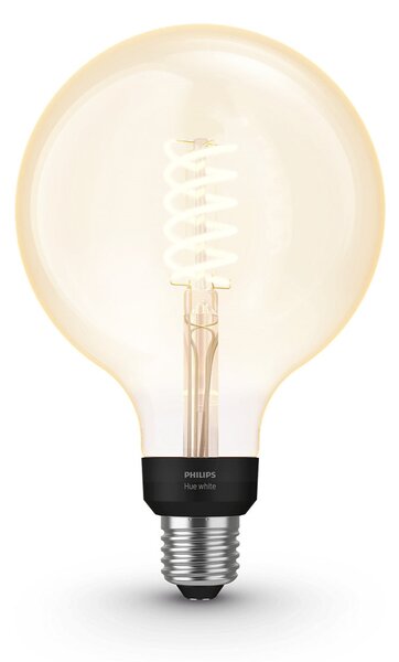 Philips Hue - Philips Hue Бяло 7W Синьоtooth Filament Ø125 E27 Philips Hue