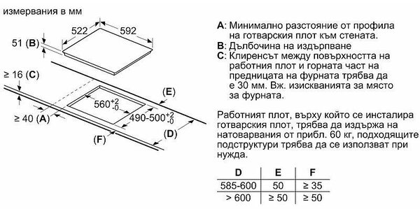 Керамичен плот за вграждане Bosch PUE611BB5E, 4600W, 4 зони, 17 степени, TouchSelect, ReStart, Индукционен, Черен