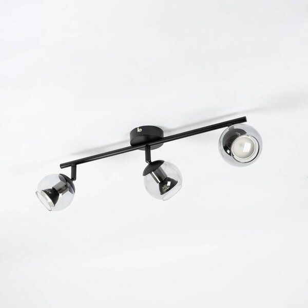 Lindby - Samika 3 Ceiling Lampr Black Lindby