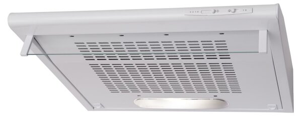Абсорбатор AMICA OSC6112W, 197 m3/h, 118W, Клас D, 3 степени, 65 dBA, 60 см, Карбонов Филтър, Бял