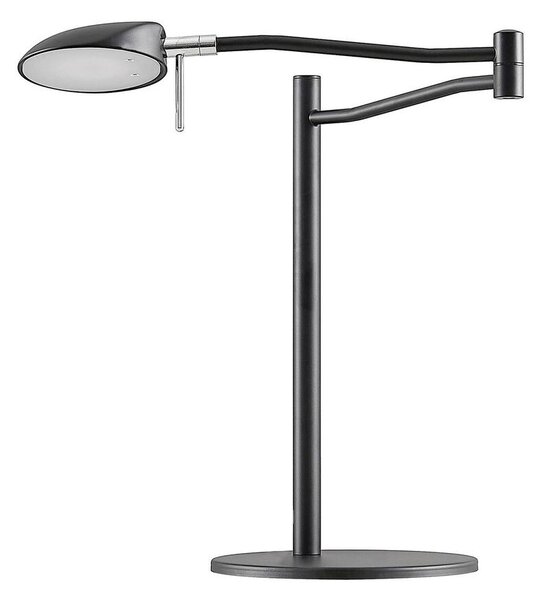 Lucande - Dessania LED Table Lamp Black Lucande