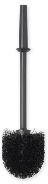 Четка за тоалетна Brabantia ReNew 648988, 37.2 см, Ергономична дръжка, Черен