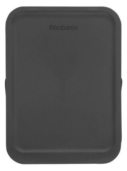 Кош за разделно събиране на боклук Brabantia Sort&Go 1003237, 25 л, Дръжка, Възможност за стенен монтаж, Тъмносив