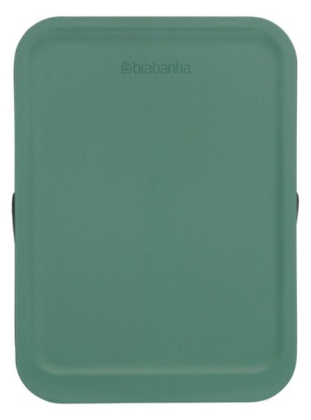 Кош за разделно събиране на боклук Brabantia Sort&Go 1003236, 25 л, Дръжка, Възможност за стенен монтаж, Тъмнозелен
