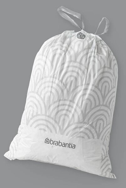 Торбички за кош Brabantia PerfectFit Touch/Push/Big Bin N 1005488, Размер H, 50-60 л, 30 броя, Бял