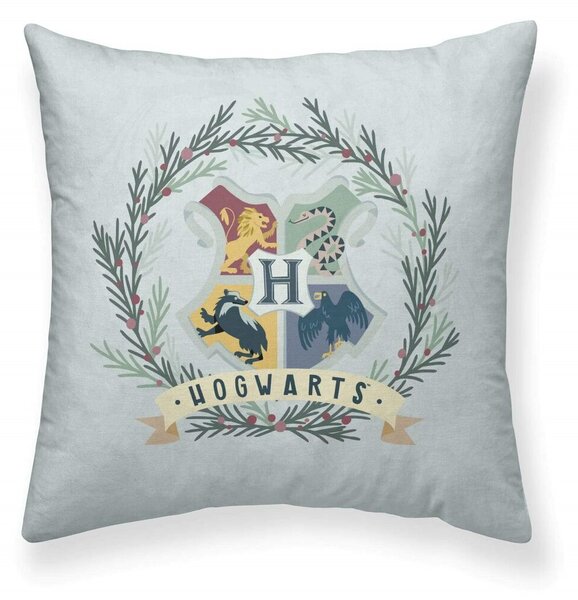 Калъфка за възглавница Harry Potter Hogwarts Christmas Светло сив 50 x 50 cm