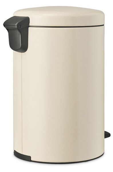 Кош за боклук с педал Brabantia NewIcon 1005535, 20 л, Плавно затваряне, Противоплъзгаща основа, Бежов