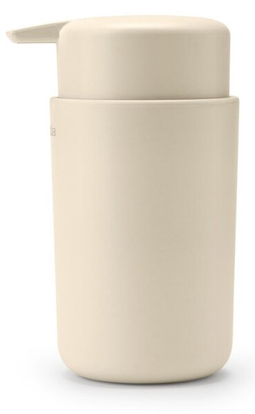 Дозатор за течен сапун Brabantia ReNew 1006264, 250 мл, Нехлъзаща основа, Без прокапване, Бежов