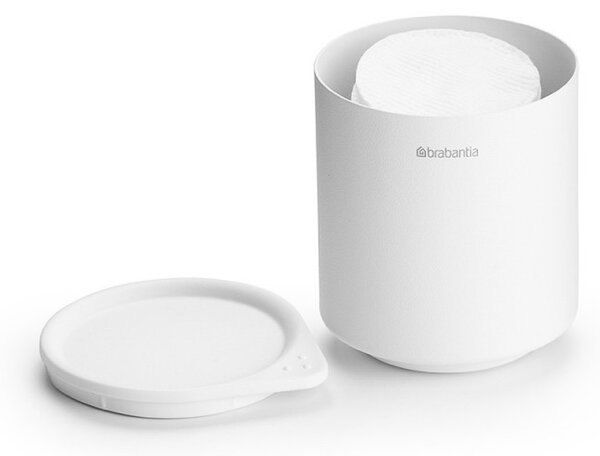Кутия за аксесоари за баня Brabantia MindSet Mineral 1005687, Противоплъзгаща основа, Минерално покритие, Бял