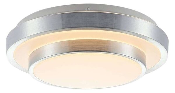 Lindby - Naima Round LED Таванна Лампа Ø29,5 Бяло/Алуминий Lindby