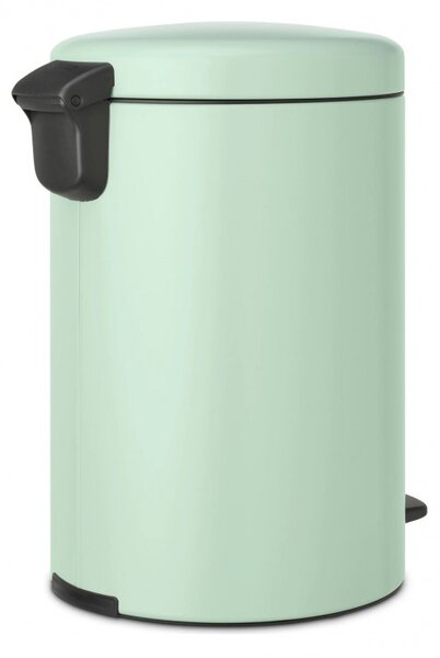 Кош за боклук с педал Brabantia NewIcon 1008847, 20 л, Плавно затваряне, Противоплъзгаща основа, Светлозелен